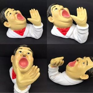 French Chef Wine Liquor Bottle Holder Gag Funny